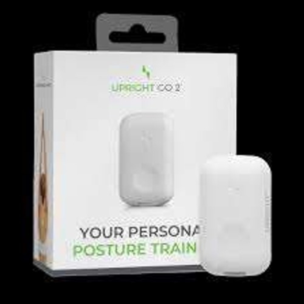 Upright GO 2 Postage Corrector Trainer White UR-02B-02B with Necklace Accessory